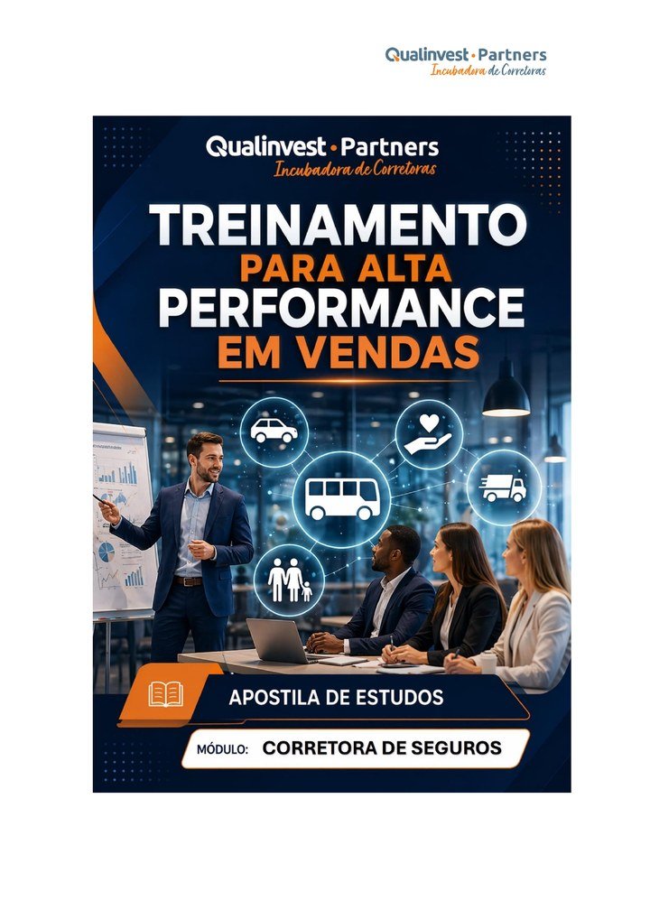 Capa Treinamento Partner - Corretora de Seguros