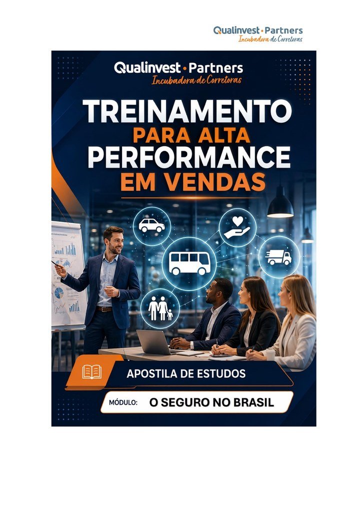Capa Treinamento Partner - O Seguro no Brasil
