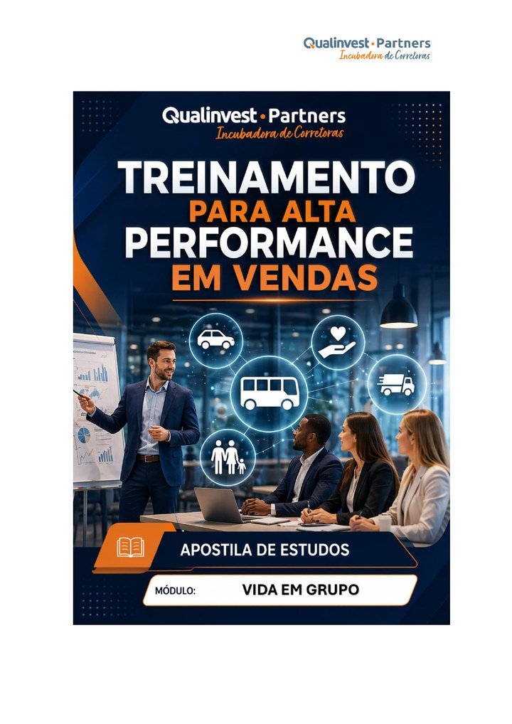 Capa Treinamento Partner - Vida em Grupo